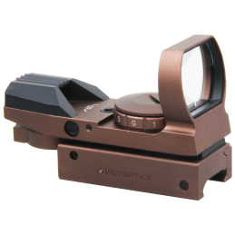 VictOptics 1x23x34 Red Dot Sight Coyote FDE