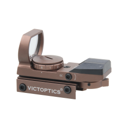 VictOptics 1x23x34 Red Dot Sight Coyote FDE
