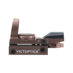 VictOptics 1x23x34 Red Dot Sight Coyote FDE