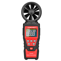 HABOTEST HT625B Digital Anemometer Wind Speed Measurement With USB LCD Display MAX Air Humidity Temperature Test 99% 60C