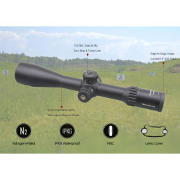 Vector Optics Continental 5-30x56 FFP 34mm Riflescope Ranging