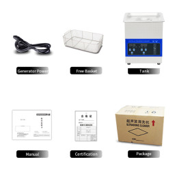 Tullker T-010S 2L Digital Ultrasonic Cleaner