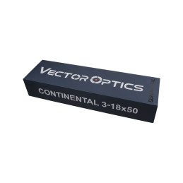 Vector Optics Continental x6 3-18x50 CDM Hunting Riflescope