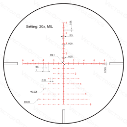 Vector Optics Continental x6 5-30x56 SFP ZERO STOP Tactical Riflescope