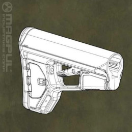 MAGPUL AR-15 ACS-L Stock Collapsible Mil-spec