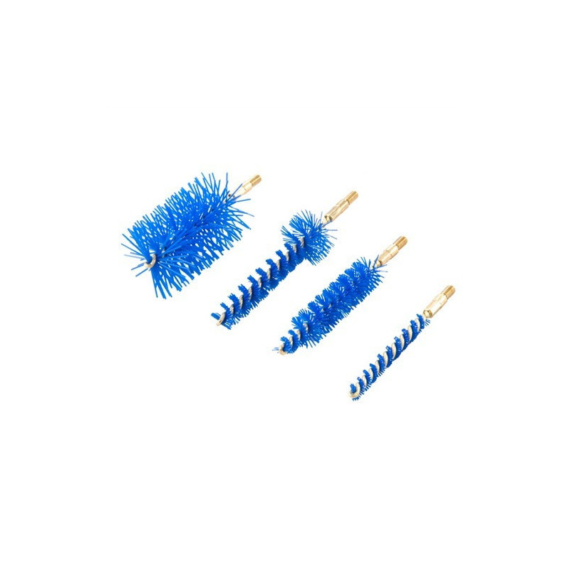 IOSSO Eliminator Blue Nyflex Gun Bore Cleaning Brushes PAK AR-15/M16