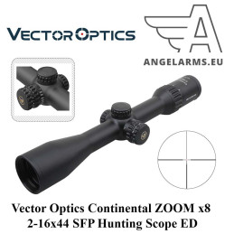 Vector Optics Continental ZOOM x8 2-16x44 SFP Hunting Scope ED-0