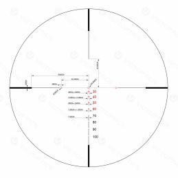 VictOptics SCB 2-5x24 Crossbow Scope
