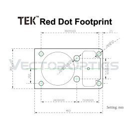 Vector Optics Frenzy 1x17x24 Red Dot Sight Coyote FDE