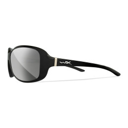 Wiley-X WX Affinity sunglasses (Gloss Black/Grey Silver Flash)
