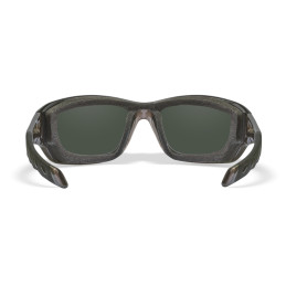 Wiley-X WX Gravity sunglasses (Black Crystal/CAPTIVATE™ Polarized Blue Mirror)