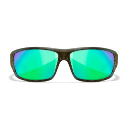 Wiley-X WX Omega sunglasses (Kryptek® Neptune™/CAPTIVATE™ Polarized Green Mirror)
