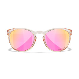 Wiley-X WX Covert sunglasses (Crystal Blush/CAPTIVATE™ Polarized Rose Gold Mirror)