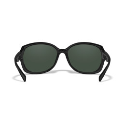 Wiley-X WX Mystique sunglasses (Gloss Black/CAPTIVATE™ Polarized Rose Gold Mirror)