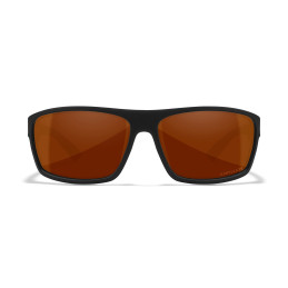 Wiley-X WX Peak sunglasses (Matte Black/CAPTIVATE™ Polarized Copper)