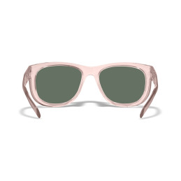 Wiley-X WX Weekender sunglasses (Crystal Blush/CAPTIVATE™ Polarized Rose Gold Mirror)