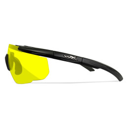 Wiley-X Saber advanced sunglasses (Matte Black/Pale Yellow)
