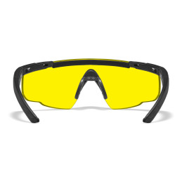 Wiley-X Saber advanced sunglasses (Matte Black/Pale Yellow)