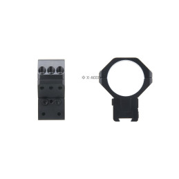 Vector Optics X-ACCU 34mm Adjustable Elevation Dovetail Rings