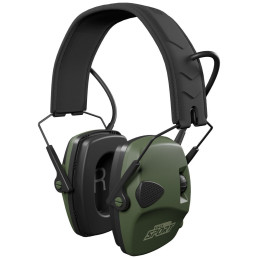 ISOtunes Sport DEFY Slim Basic - active, compact headphones for hunting & shooting sports - SNR: 27 dB - green/black