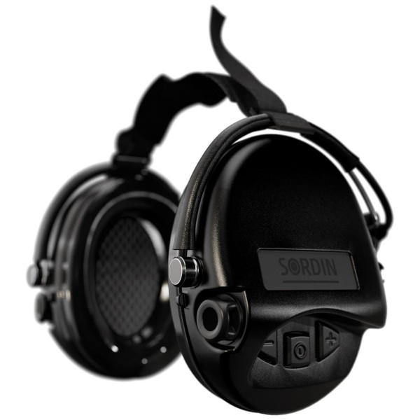 Sordin Supreme Pro Hearing Protection - Active Hunting Hearing Muff - EN 352 - Foam Cushion & Neck Band