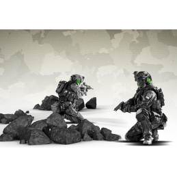 Sordin Supreme MIL AUX Hearing Protection - Active Military Hearing Muff - AUX Port & ARC Connector