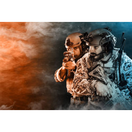 Sordin Supreme MIL AUX Hearing Protection - Active Military Hearing Muff - AUX Port & ARC Connector