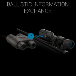 ATN Binox-4T 640-1-10x, 640x480, 19mm, Thermal Binocular with Laser range  finder, Full HD Video rec, WiFi, Smooth zoom