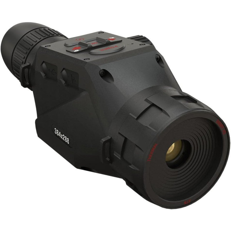 ATN OTS 4, 2-8x, 384x288, Thermal Viewer with Full HD Video rec, WiFi,  Smooth zoom