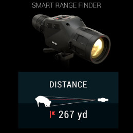 ATN OTS 4, 2-8x, 384x288, Thermal Viewer with Full HD Video rec, WiFi,  Smooth zoom