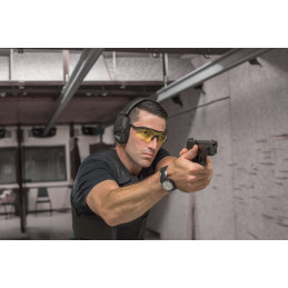 Howard Leight Impact Sport - Active capsule hearing protection for hunting and shooting sports - SNR: 25 dB