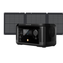 EcoFlow RIVER mini + 110W Solar Panel Wireless