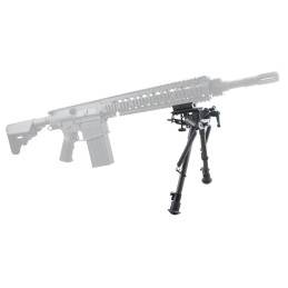 Vector Optics Carbon Fiber 9-13.5" Swivel Spring Bipod