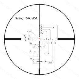 Vector Optics Continental x6 5-30x56 SFP CDM Hunting Riflescope
