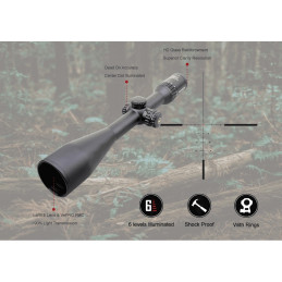 Vector Optics Continental x6 5-30x56 SFP CDM Hunting Riflescope
