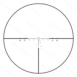 Vector Optics Continental x6 1-6x24 Tactical LPVO Riflescope FDE