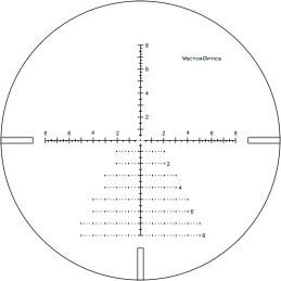 Vector Optics Continental 4-24x50SFP Tactical LPVO Riflescope FDE