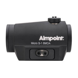 Aimpoint Micro® S-1™ Red Dot Reflex Sight - 6 MOA Shotgun Rib Mount