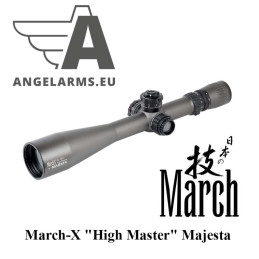 March Riflescope March-X "High Master" Majesta 8x-80x56mm Tactical Scope Illuminated (D80HV56WTIMLX-GR)