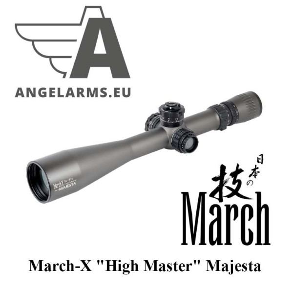 March Riflescope March-X "High Master" Majesta 8x-80x56mm Tactical Scope Illuminated (D80HV56WTIMLX-GR)