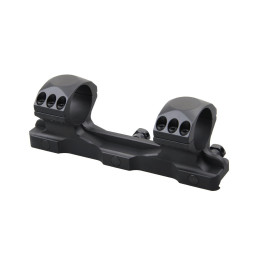 Vector Optics X-ACCU monoblock 30mm 1.2" Medium Profile 1- Piece 0MOA Picatinny