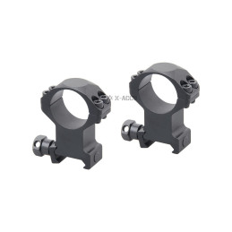 Vector Optics 25.4mm X-Accu 1.25in Medium Profile Picatinny Rings