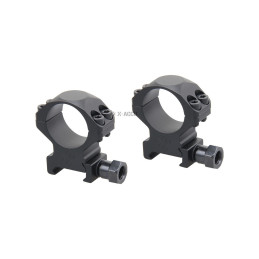 Vector Optics 25.4mm X-Accu 1in Low Profile Picatinny Rings