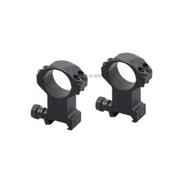 Vector Optics 25.4mm X-Accu 1.4" High Profile Picatinny Rings