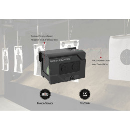 Vector Optics Frenzy Plus 1x18x20 Enclosed Reflex Sight