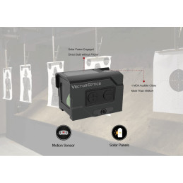 Vector Optics Frenzy Plus 1x18x20 Enclosed Sight Solar Power Multi-Reticle