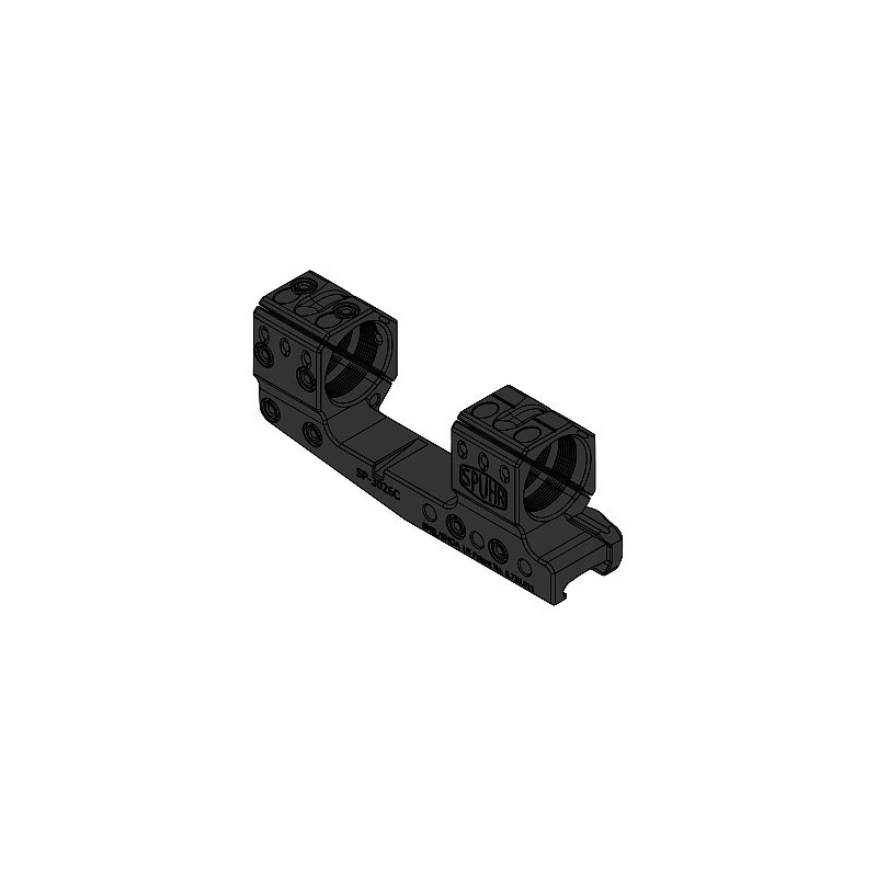SPUHR SP-3026C Ø30 H32MM 0MIL GEN3 Picatinny Mount