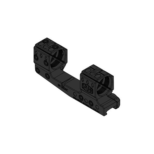 SPUHR SP-3026C Ø30 H32MM 0MIL GEN3 Picatinny Mount