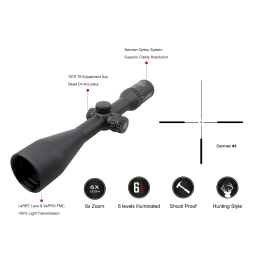 Vector Optics Continental x6 2.5-15x56 G4 Hunting Riflescope