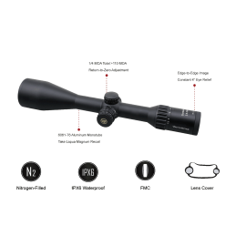 Vector Optics Continental x6 2.5-15x56 G4 Hunting Riflescope